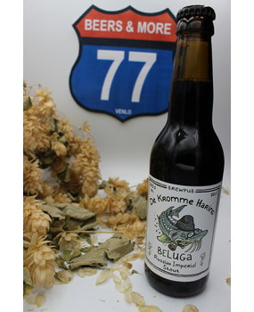 Brouwerij de Kromme Haring Brouwerij De Kromme Haring Beluga Stout Fles 33 cl  10,50%