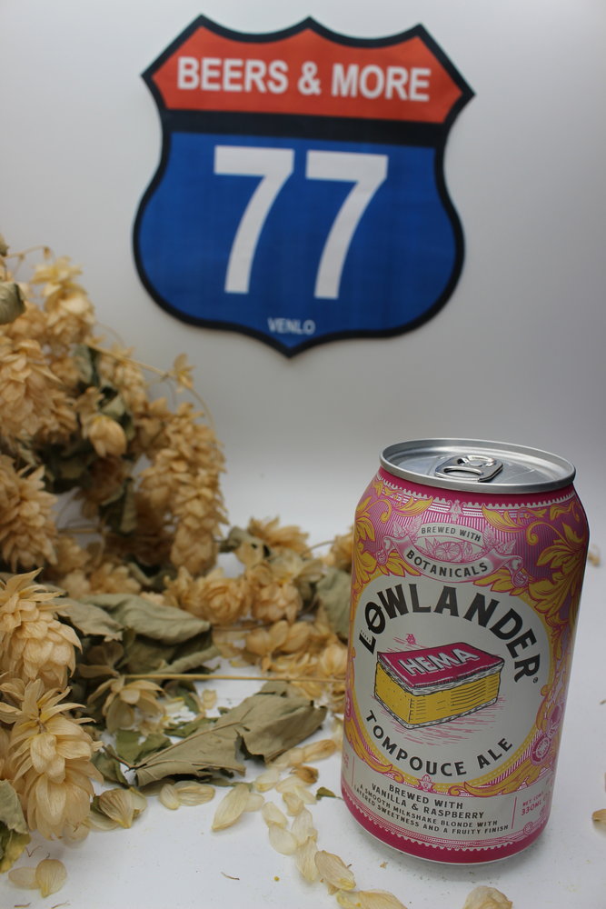 Lowlander Beer Company Lowlander Tompouche Ale Blik 33 cl  5,00%