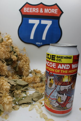 Uiltje Brewing Company Uiltje Brewing Company Simcoe and Wakatu Double IPA Blik 44 cl  7,80%