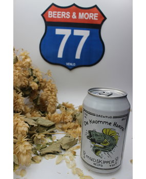 Brouwerij de Kromme Haring Brouwerij De Kromme Haring Mudskipper v10 NEIPA Blik 33 cl 5,50%