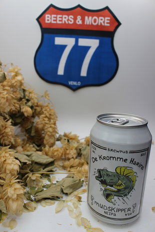 Brouwerij de Kromme Haring Brouwerij De Kromme Haring Mudskipper v10 NEIPA Blik 33 cl 5,50%