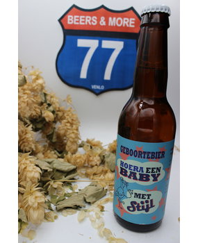 Stijl Brouwerij Stijl Brouwerij Geboortebier Fles 33 cl  4,50%