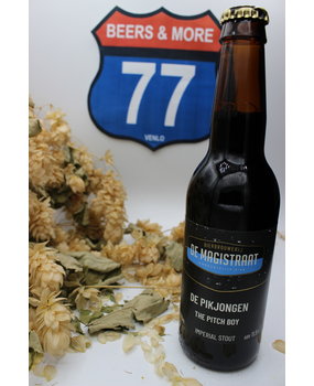 Bierbrouwerij De Magistraat De Magistraat De Pikjongen Stout fles 33 cl  11,50% Bierbrouwerij De Magistraat De Magistraat De Pikjongen Stout fles 33 cl  11,50%