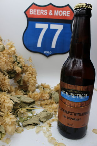 Bierbrouwerij De Magistraat De Magistraat De Scheepstimmerman Tripel fles 33 cl  9,50%