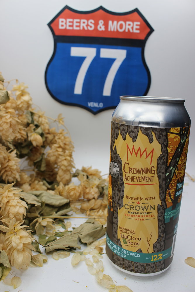 Barrier Brewing Barrier Brewing Crowning Achievement Stout Blik 44 cl  12,00% Barrier Brewing Barrier Brewing Crowning Achievement Stout Blik 44 cl  12,00%