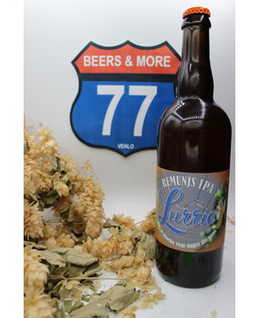 Stadsbroewerie Remunj Lurrie Remunjs IPA fles 75 cl  6,50% Stadsbroewerie Remunj Lurrie Remunjs IPA fles 75 cl  6,50%