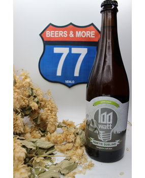 100 Watt Brewery 100 Watt Brewery Sortie Sublime  Fles 75 cl  12,00% 100 Watt Brewery 100 Watt Brewery Sortie Sublime  Fles 75 cl  12,00%
