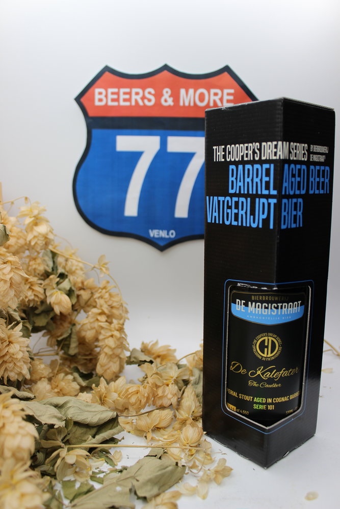 Bierbrouwerij De Magistraat De Magistraat De Kalefater 101 BA Stout fles 33 cl  12,00%