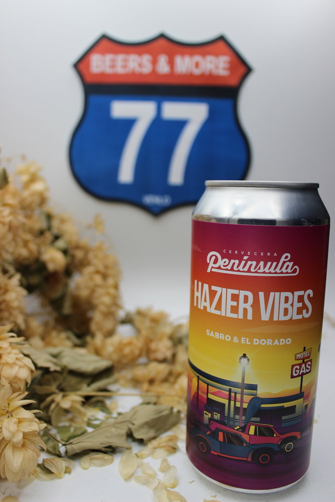 Cervecera Peninsula Peninsula Hazier Vibes Sabro & El Dorado Blik 44 cl  9,20%