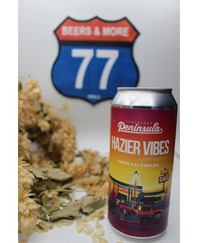 Cervecera Peninsula Peninsula Hazier Vibes Sabro & El Dorado Blik 44 cl  9,20%