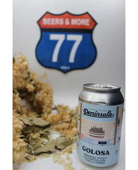 Cervecera Peninsula Peninsula Golosa Stout Blik 33 cl  9,50%