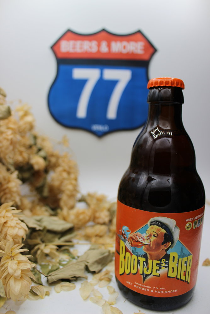 Antwerpse Brouwcompagnie Antwerpse Brouwcompagnie Bootjesbier Bier Amber Fles 33 cl  7,00%