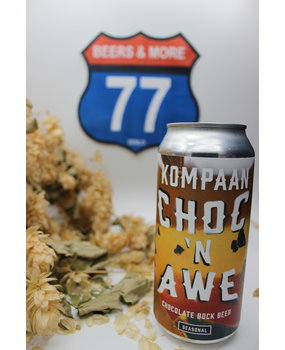 Kompaan Kompaan Choc 'n Wave Bockbier Blik 33 cl 7,20% Kompaan Kompaan Choc 'n Wave Bockbier Blik 33 cl 7,20%
