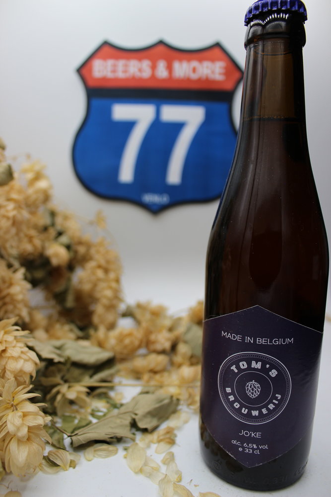 Tom's Brouwerij Tom's Brouwerij Jo'ke Honingblond fles 33 cl  6,50%