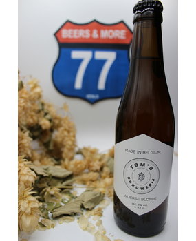 Tom's Brouwerij Tom's Brouwerij Wijerse Blonde Tripel fles 33 cl 9,00% Tom's Brouwerij Tom's Brouwerij Wijerse Blonde Tripel fles 33 cl 9,00%