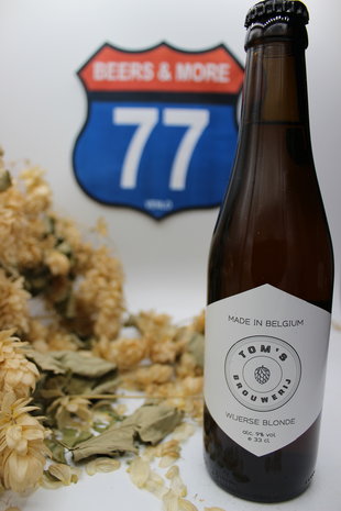 Tom's Brouwerij Tom's Brouwerij Wijerse Blonde Tripel fles 33 cl  9,00%
