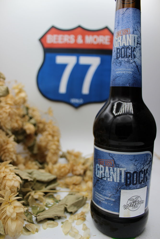 Brauerei Hofstetten Hofstetten Granit bock Bockbier Fles 33 cl  7,20%