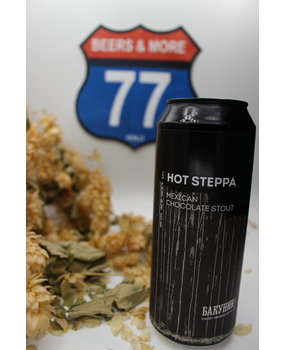 Bakunin Brewing Company Bakunin Hot Steppa Stout Blik 50 cl 7.00%