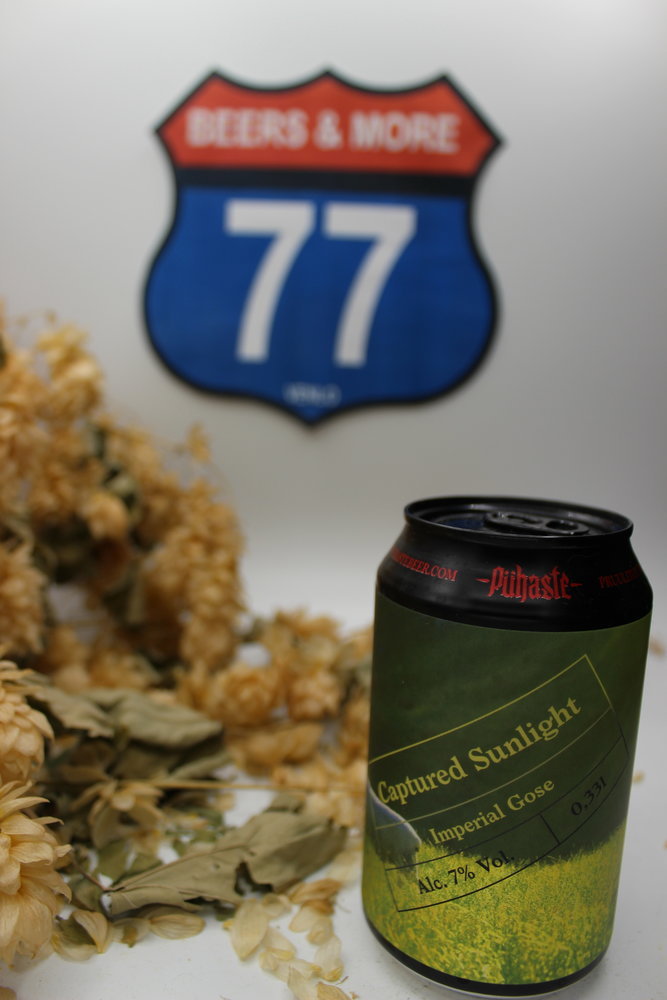 Puhaste Brewing Company Puhaste Brewing Company Captured Sunlight Gose Blik 33 cl  7,00%