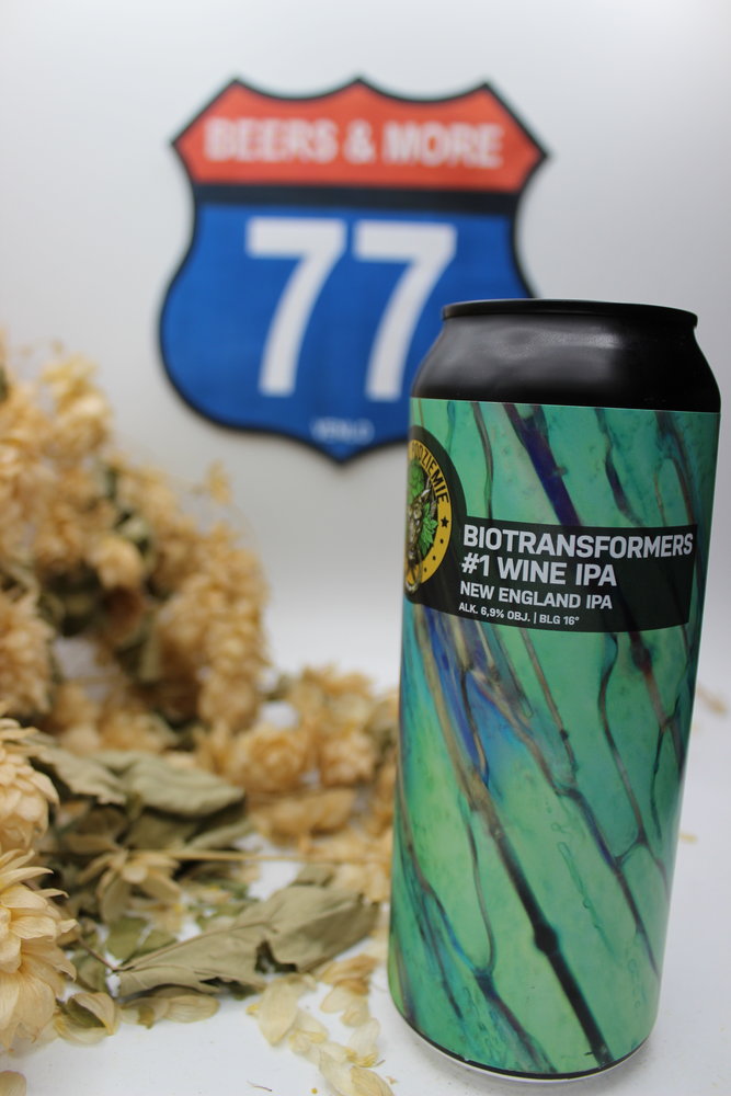 Piwne Podziemie Piwne Podziemie Biotransformers #1 Wine NEIPA Blik 50 cl  6,90%