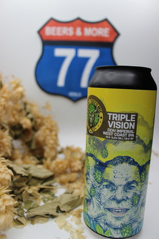 Piwne Podziemie Piwne Podziemie Triple Vision IPA Blik 50 cl  7,80%