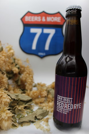 Van Moll Van Moll Red Red Rye BA Rye Wine fles 33 cl  11,50%