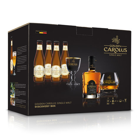Het Anker Het Anker Gouden Carolus Whiskey Discovery Box Fles 33 cl  11,00% Het Anker Het Anker Gouden Carolus Whiskey Discovery Box Fles 33 cl  11,00%