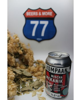Kompaan Kompaan Mischa Mekanik BA Imperial Stout Blik 33 cl  11,50%