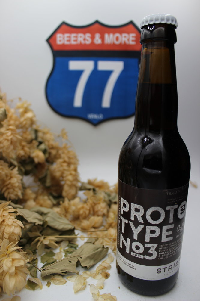 Strieper Craft Beer Strieper Craft Beer Prototype No.3 Coffee Bock Fles 33 cl  6,50%