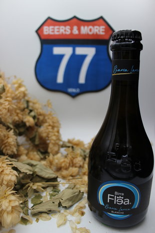 Birra Flea Birra Flea Bianca Lancia Witbier Fles 33 cl  5,00%