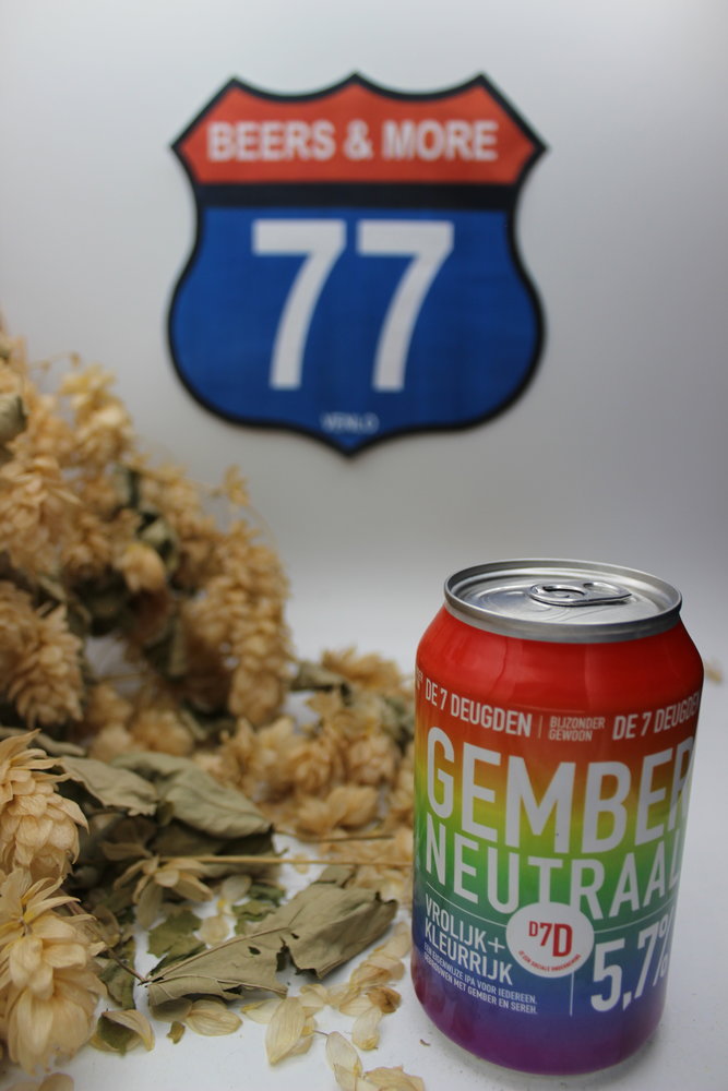 Brouwerij De 7 Deugden De 7 Deugden Gember Neutraal IPA Blik 33 cl 7,00%