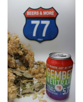 Brouwerij De 7 Deugden De 7 Deugden Gember Neutraal IPA Blik 33 cl 7,00% Brouwerij De 7 Deugden De 7 Deugden Gember Neutraal IPA Blik 33 cl 7,00%