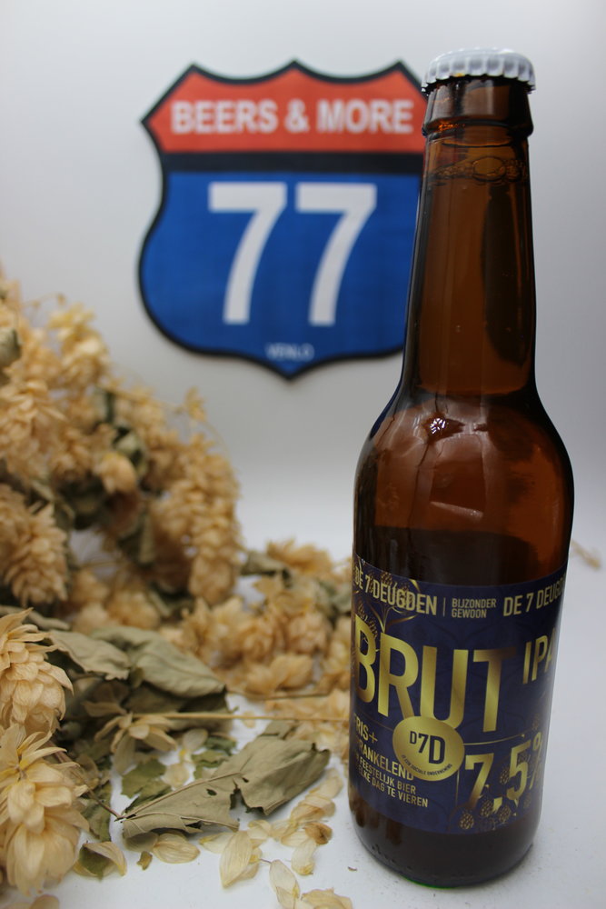 Brouwerij De 7 Deugden De 7 Deugden Brut IPA Fles 33 cl 7,00%