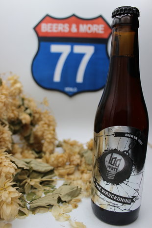 100 Watt Brewery 100 Watt Brewery The Wreckoning Barley Wine Fles 33 cl  15,00%