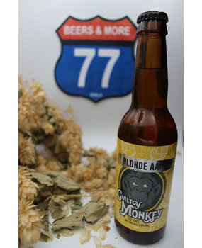 Guilty Monkey Brewery Guilty Monkey Brewery Blonde Aap Fles 33 cl  5,50% Guilty Monkey Brewery Guilty Monkey Brewery Blonde Aap Fles 33 cl  5,50%