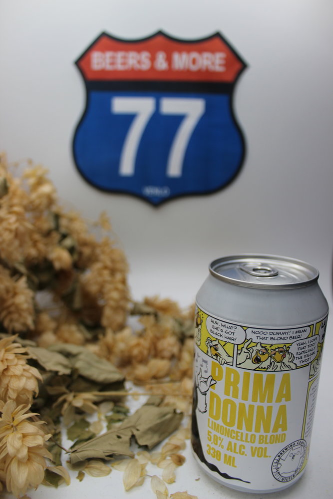 Uiltje Brewing Company Uiltje Brewing Company Prima Donna Limoncello Blond Blik 33 cl 5,00% Uiltje Brewing Company Uiltje Brewing Company Prima Donna Limoncello Blond Blik 33 cl 5,00%
