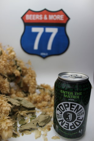 Jopen Jopen Hazy Enter The Matrix NEIPA Blik 33 cl  6,50%