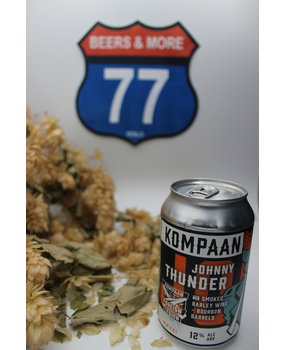 Kompaan Kompaan Johnny Thunder BA Barley Wine Blik 33 cl  12,00%