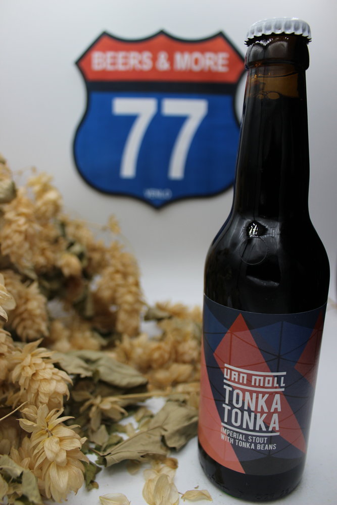 Van Moll Van Moll Tonka Tonka Stout fles 33 cl 10,00% Van Moll Van Moll Tonka Tonka Stout fles 33 cl 10,00%