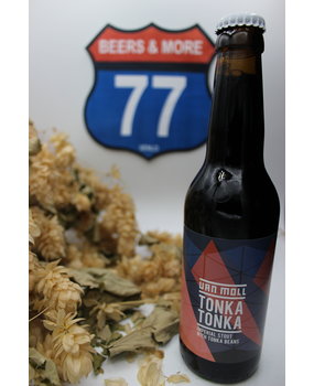 Van Moll Van Moll Tonka Tonka Stout fles 33 cl 10,00% Van Moll Van Moll Tonka Tonka Stout fles 33 cl 10,00%