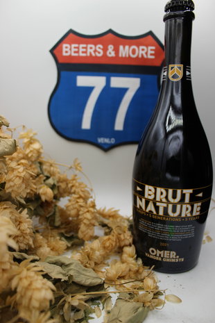 Omer Vander Ghinste Omer Vander Ghinste Brut Nature 2021 fles 75 cl  7,00% Omer Vander Ghinste Omer Vander Ghinste Brut Nature 2021 fles 75 cl  7,00%