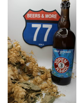 Jopen Jopen Brut Uiteinde Brut IPA Fles 75 cl  6,50% Jopen Jopen Brut Uiteinde Brut IPA Fles 75 cl  6,50%