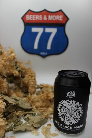 AF Brew AF Brew Big Black Mash Stout  Blik 33 cl  10,00%