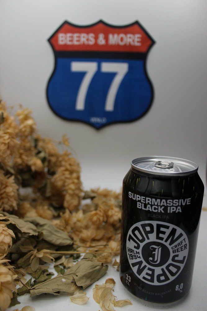 Jopen Jopen Supermassive Black IPA Blik 33 cl  8,00%