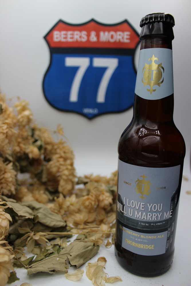 Thornbridge Thornbridge I Love You Will You Marry Me Pale Ale Fles 33 cl  4,50%