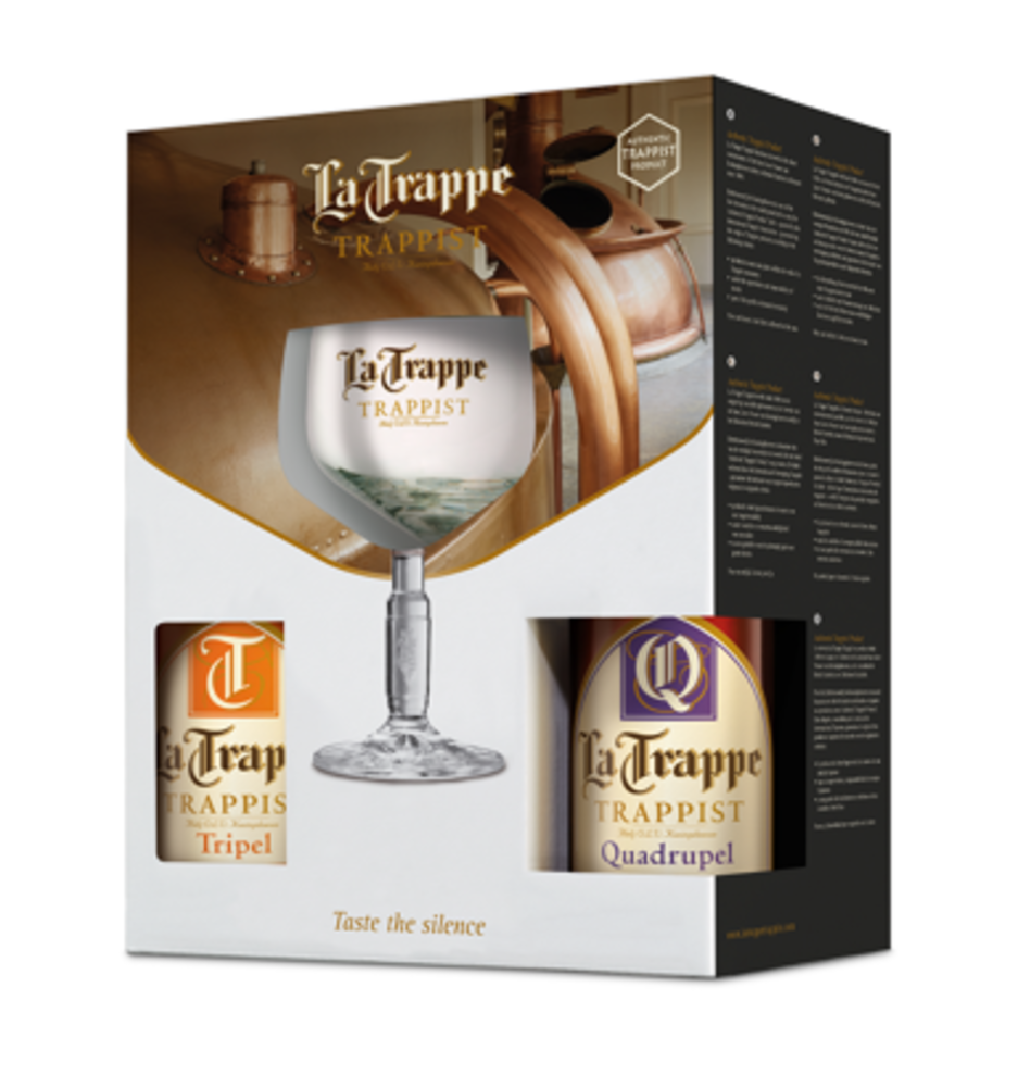 La Trappe La Trappe Geschenkverpakking Fles 4x33 cl La Trappe La Trappe Geschenkverpakking Fles 4x33 cl