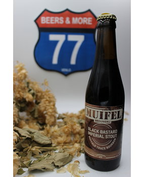 Muifel Brouwerij Muifel Brouwerij Black Bastard BA #2 Stout Fles 33 cl  12,00%