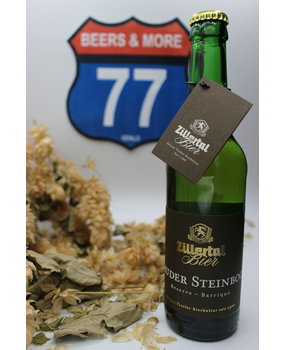Zillertal Bier Zillertal Bier Gauder Steinbock Fles 33 cl  9,50% Zillertal Bier Zillertal Bier Gauder Steinbock Fles 33 cl  9,50%