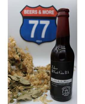 De Molen De Molen Zeker & Vast Gin BA Barley Wine Fles 33 cl  13,90% De Molen De Molen Zeker & Vast Gin BA Barley Wine Fles 33 cl  13,90%