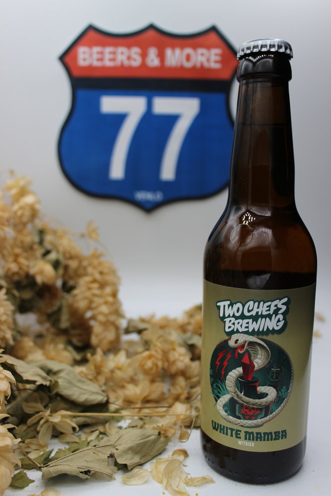 Two Chefs Brewing Two Chefs Brewing White Mamba Witbier Blik 33 cl  5,00%